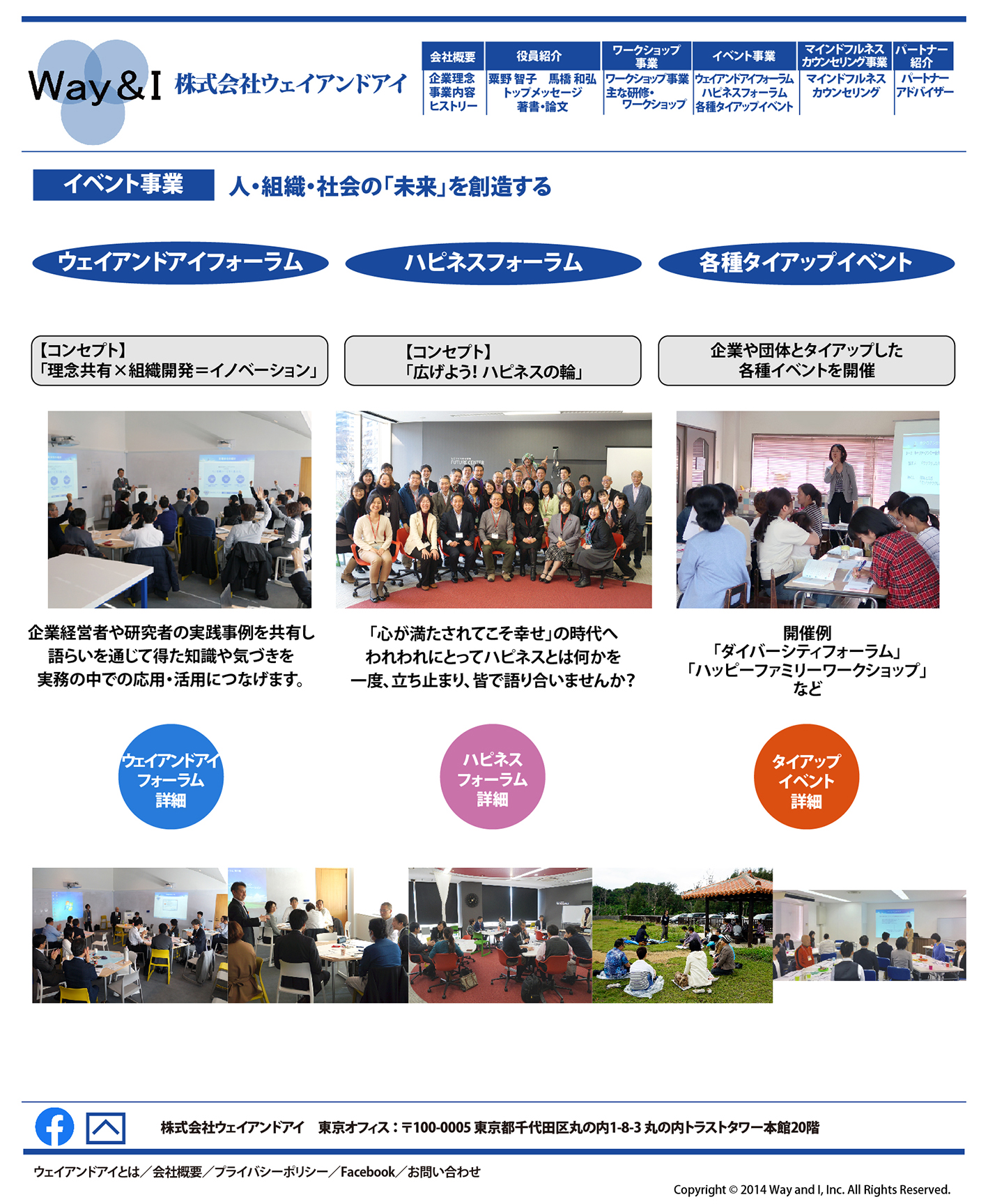 株式会社ウェイアンドアイ イベント事業